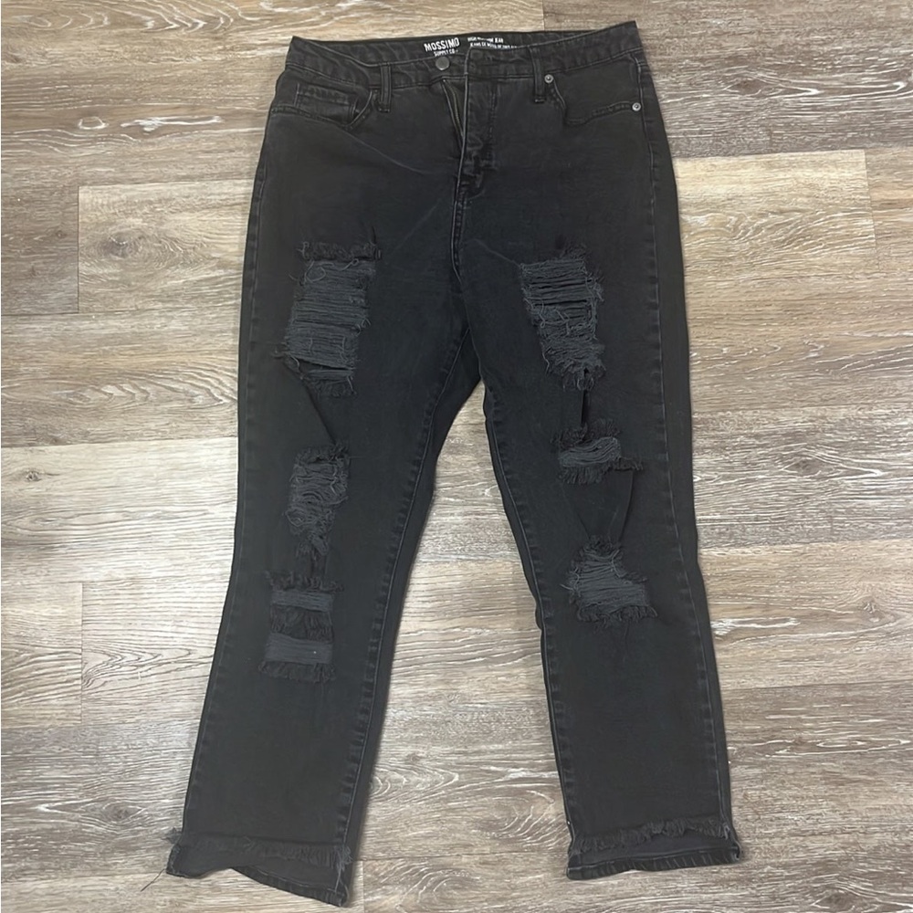 Massimo high wasted mom jeans